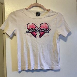 Santa cruz baby tee
